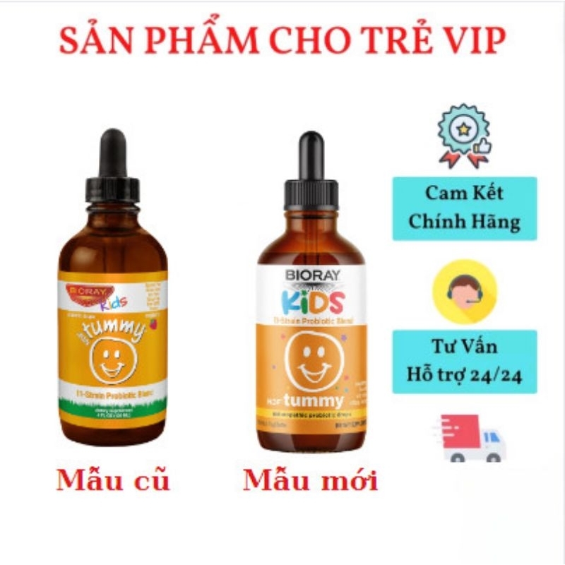 Tummy Bioray Kids cải thiện ngôn ngữ, tăng cường khả năng nói và giao tiếp cho bé ( dung tích 118ml )date 2027