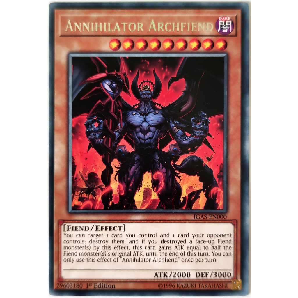 [Thẻ Yugioh] Annihilator Archfiend |EN| Rare