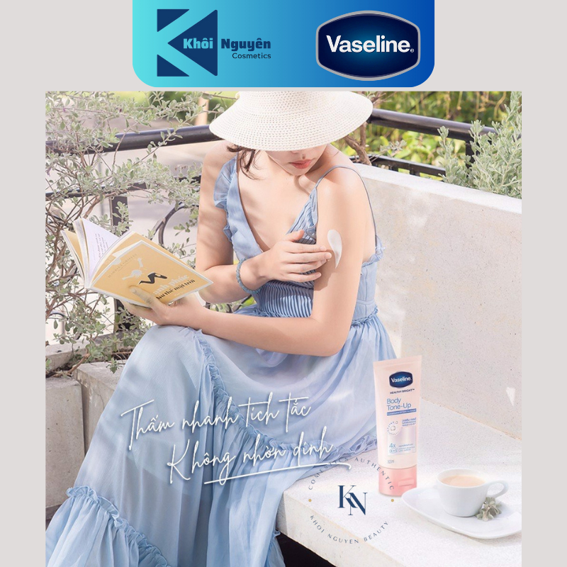 Vaseline 4x Body Tone-Up Sữa dưỡng thể nâng tông tức thì 300ML