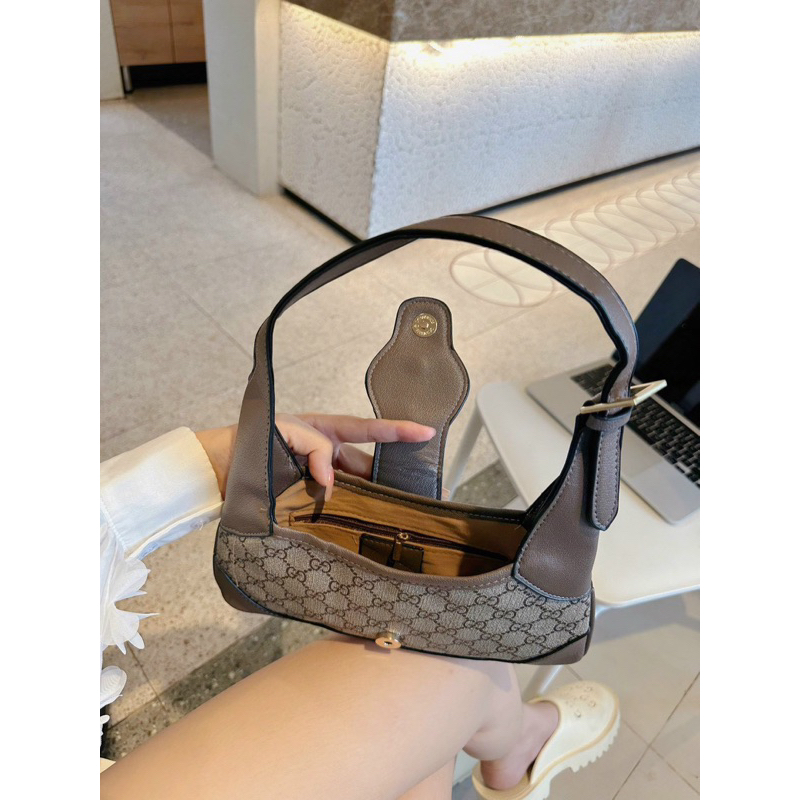 Túi kẹp nách GC new, túi xách nữ fulllogo