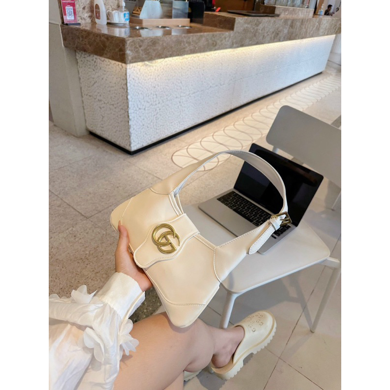 Túi kẹp nách GC new, túi xách nữ fulllogo