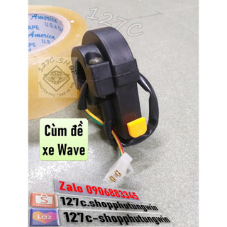 Cùm ga công tắc đề xe Wave nhỏ