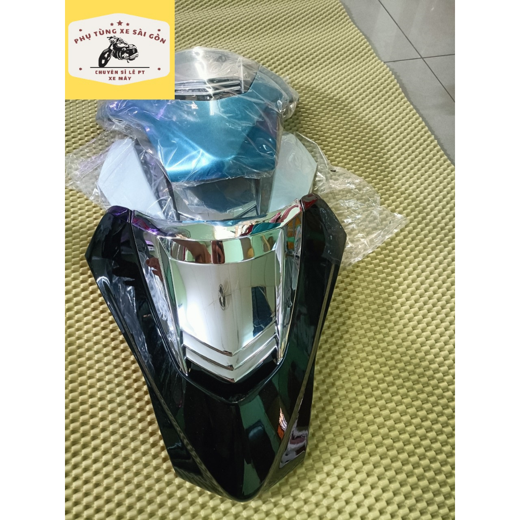 Mặt nạ 2 tầng cho xe xe Wave Alpha 100 2008 - 16, Wave RS100