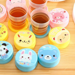 Cốc gấp gọn, ly nhựa gấp gọn, cốc du lịch có nắp đậy, mang đi làm, đi học, du lịch tiện lợi M8
