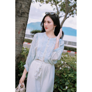 áo phối ren Camie top
