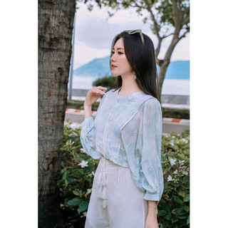 áo phối ren Camie top