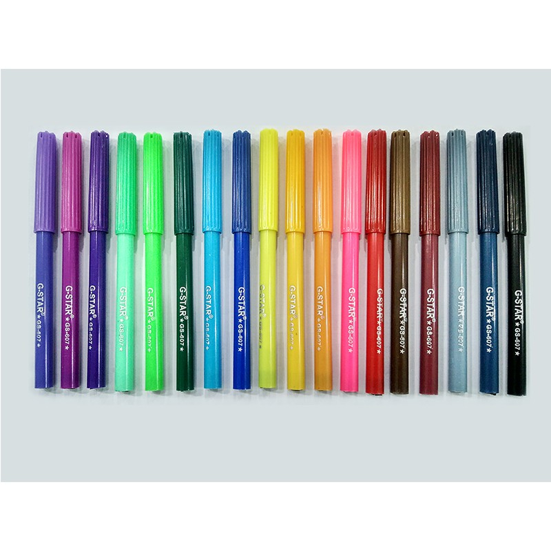 Bút Lông Màu 18 Màu Gstar 607-18M