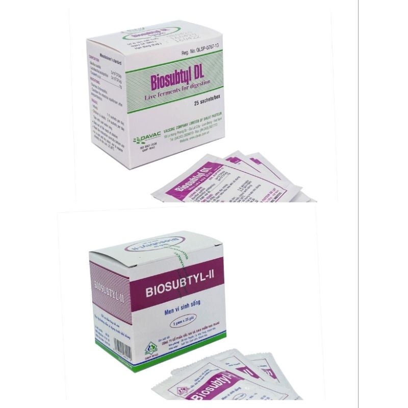 Men tiêu hoá Biosubtyl h25gói