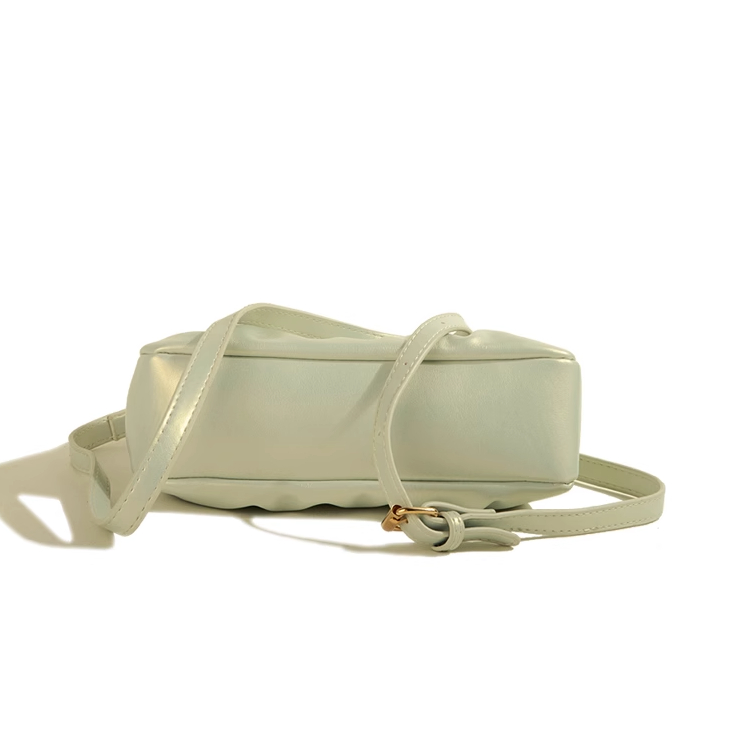 🌸Hàng Order🌸 Túi Xách Muzi&kai Chính Hãng Da Trơn Gấp Nếp Quai Xách Quai Da Đeo Sang Chảnh Nữ Tính 🌸Hàng Quảng Châu