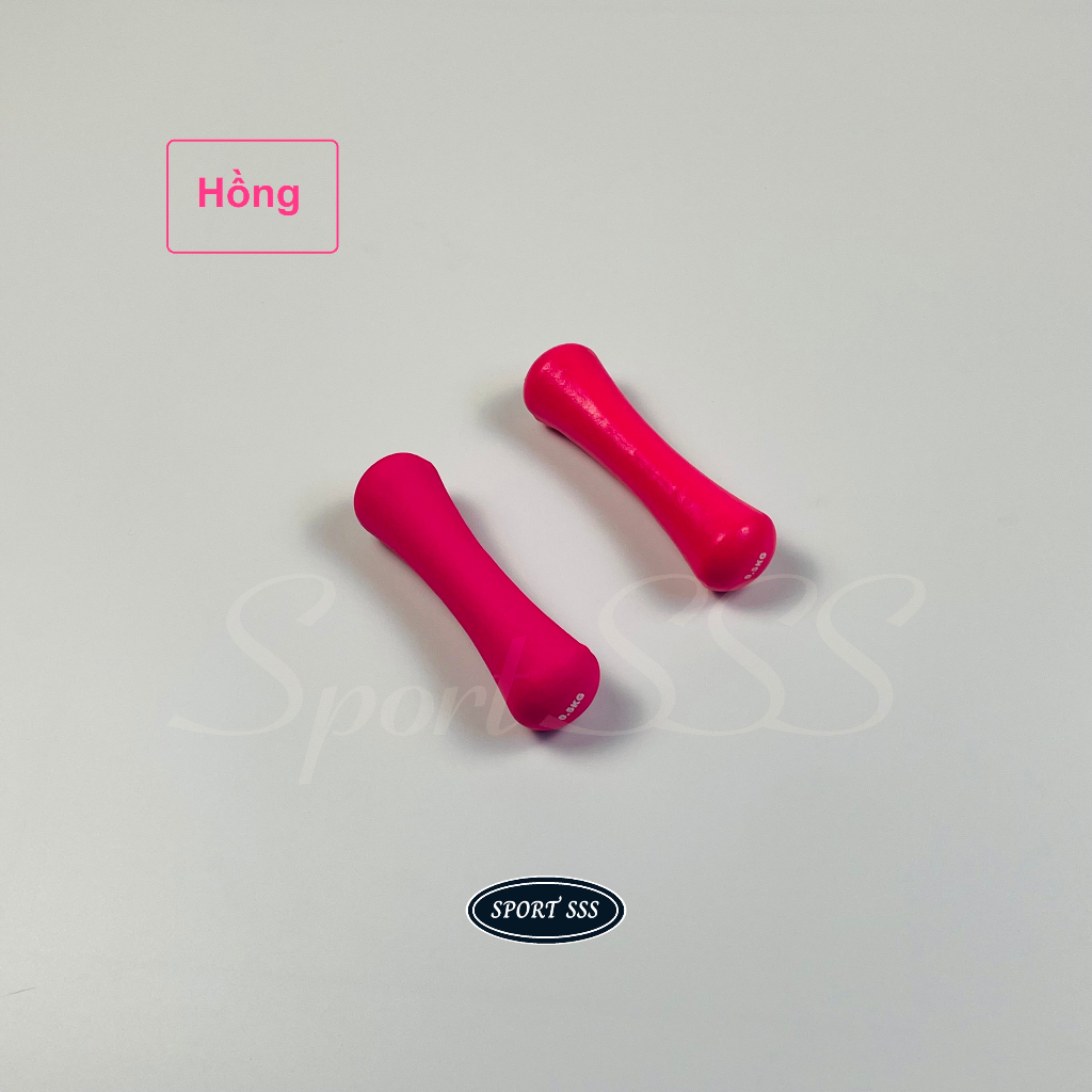 Tạ tay - Dumbbell 0.5kg Bọc cao su nhám - Nam , Nữ - thể lực - GYM - Yoga - Boxing cao cấp.