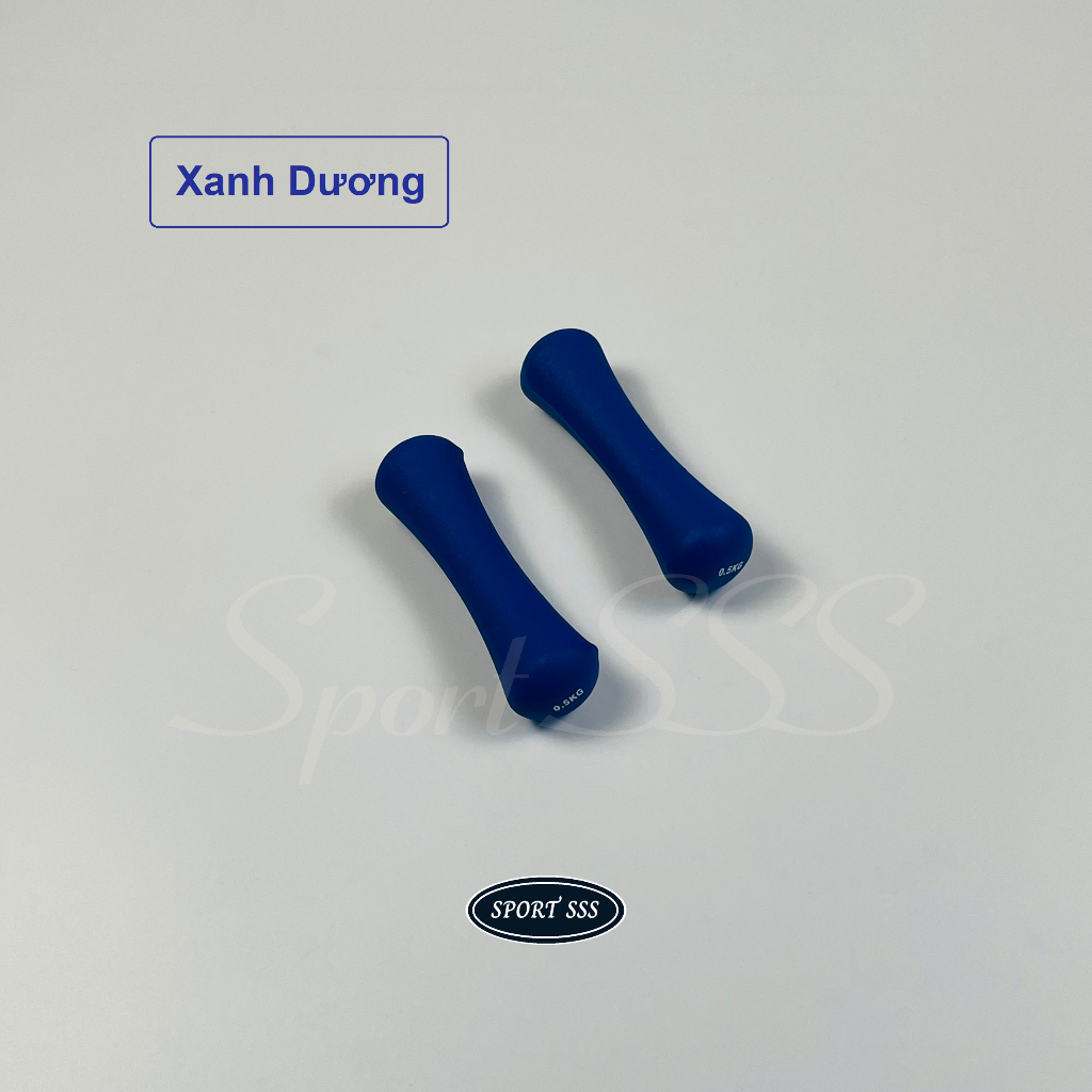 Tạ tay - Dumbbell 0.5kg Bọc cao su nhám - Nam , Nữ - thể lực - GYM - Yoga - Boxing cao cấp.