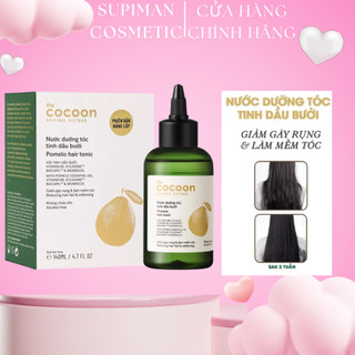 Xịt Dưỡng Tóc Cocoon mềm mượt kích thích mọc tóc tinh dầu vỏ bưởi COCOON