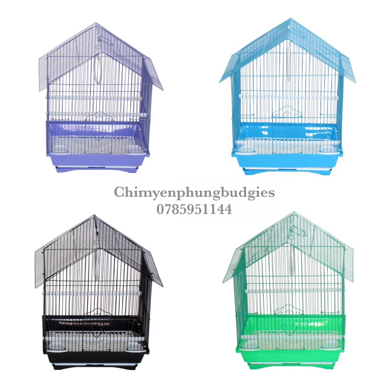 Lồng chim mái nhà cho chim cảnh, vẹt  .