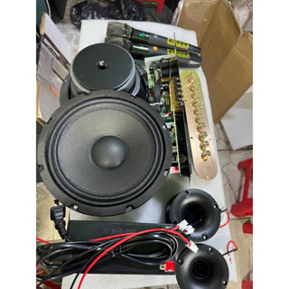  COMBO RÁP LOA KÉO XÁCH TAY 2 BASS 20 CAO CẤP  không có vỏ thùng  