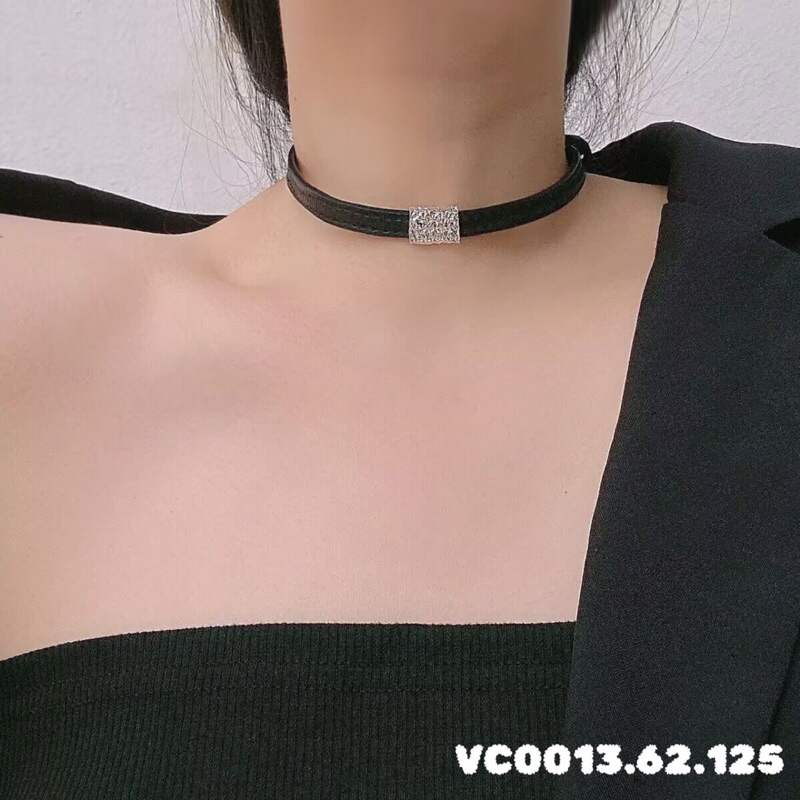 Vòng cổ choker đính đá nhân tạo thiết kế nhiều kiểu dáng sang trọng đi chơi đi tiệc