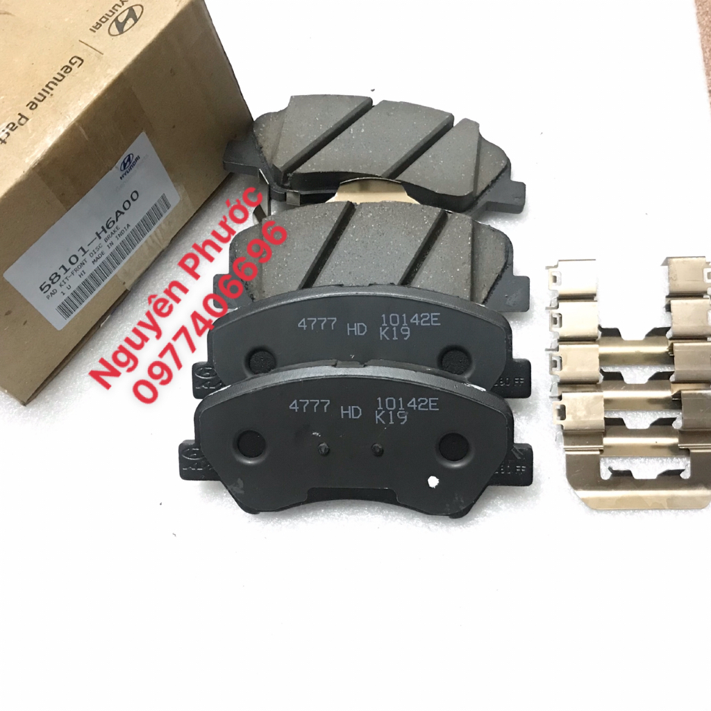 Má phanh / Bố thắng trước HYUNDAI ACCENT 11 - 2022/ K3 2014 - 2015 / CERATO 2016/ I20 MY12  /VELOSTER - Hàng chính hãng