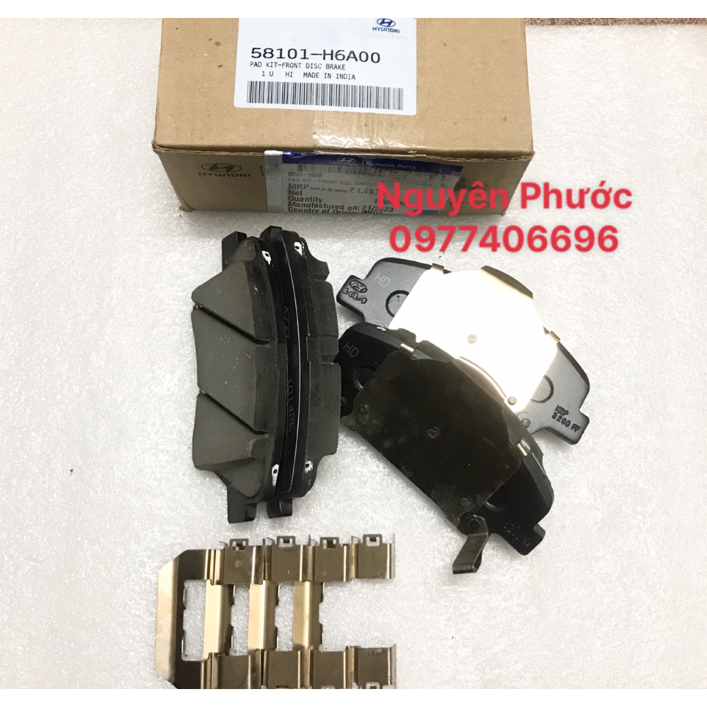 Má phanh / Bố thắng trước HYUNDAI ACCENT 11 - 2022/ K3 2014 - 2015 / CERATO 2016/ I20 MY12  /VELOSTER - Hàng chính hãng