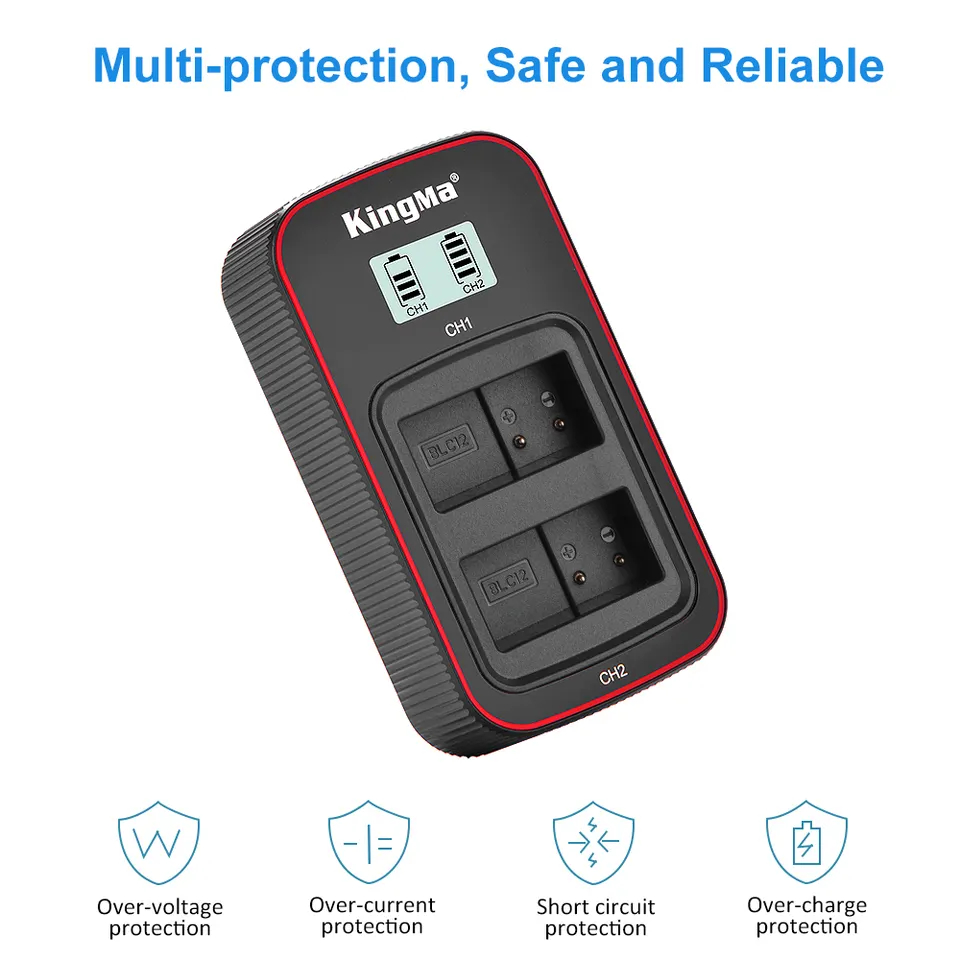 Leica BP-DC12 | Pin và Sạc máy ảnh Leica BP-DC12 DC12 Leica V-Lux 4 Leica V-Lux 5 Leica Q  Leica Q-P Digital