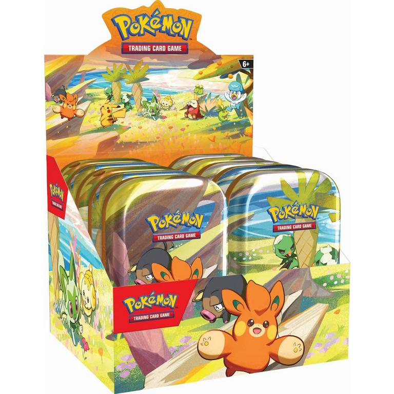 Hộp Thiếc Thẻ Bài Pokemon Paldea Friends Mini Tin Chính Hãng “Art Ngẫu Nhiên”