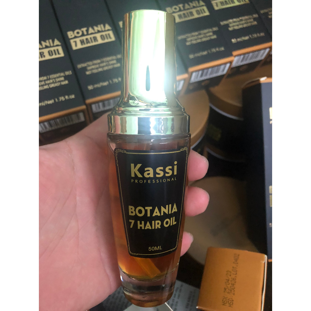 CHÍNH HÃNG Tinh dầu kassi , siêu dưỡng botania, chuẩn công ty, 50ml
