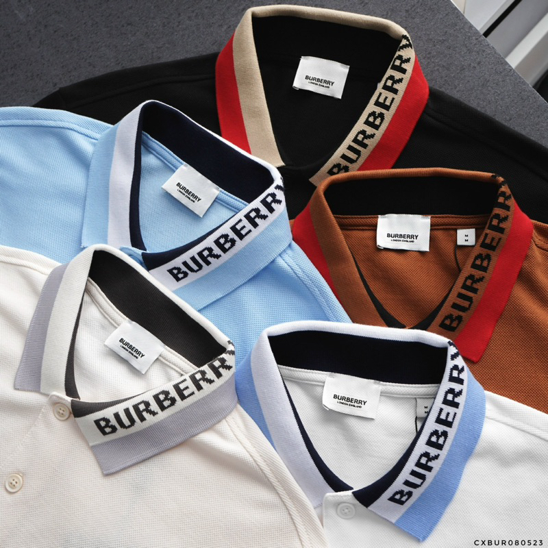 POLO B.BERRY VIỀN CỔ IN CHỮ