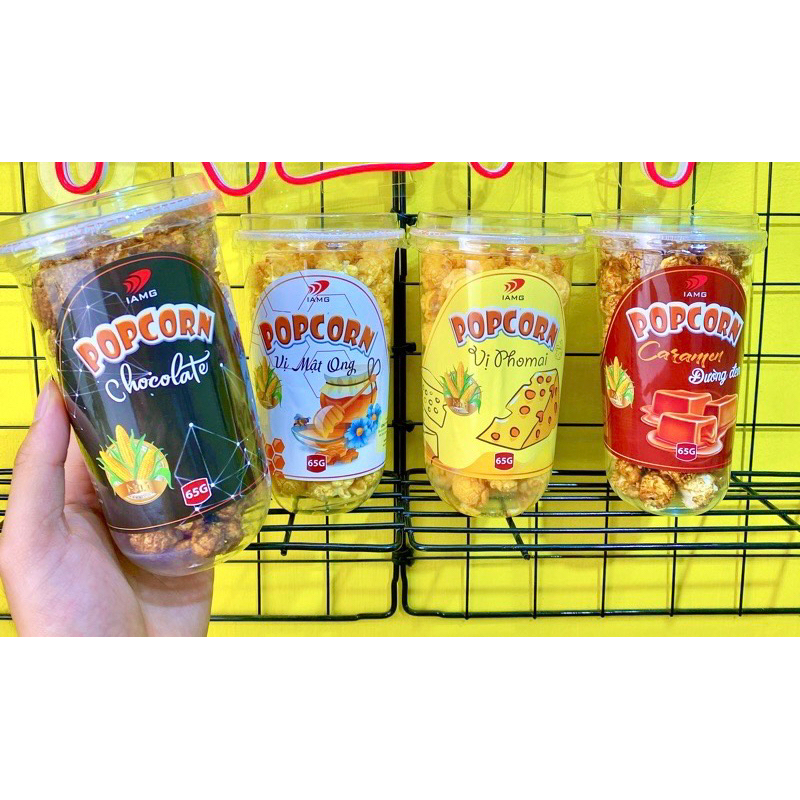 Bắp Rang Bơ PopCorn Tẩm Vị 65g