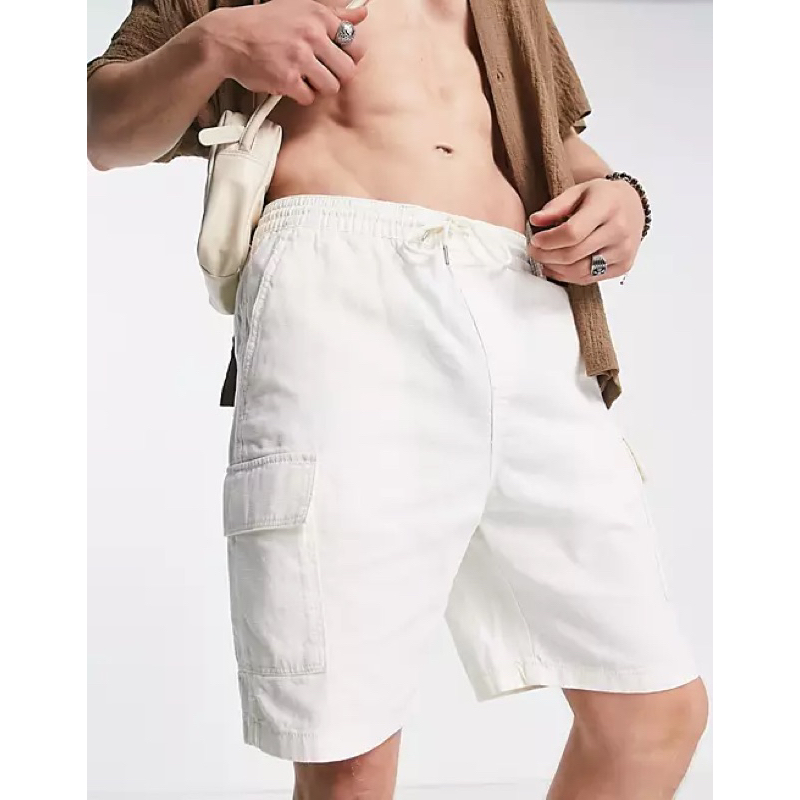 Quần short túi hộp unisex nam nữ xuất Hàn cao cấp - Cargo short