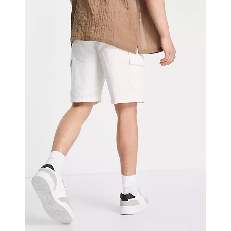 Quần short túi hộp unisex nam nữ xuất Hàn cao cấp - Cargo short