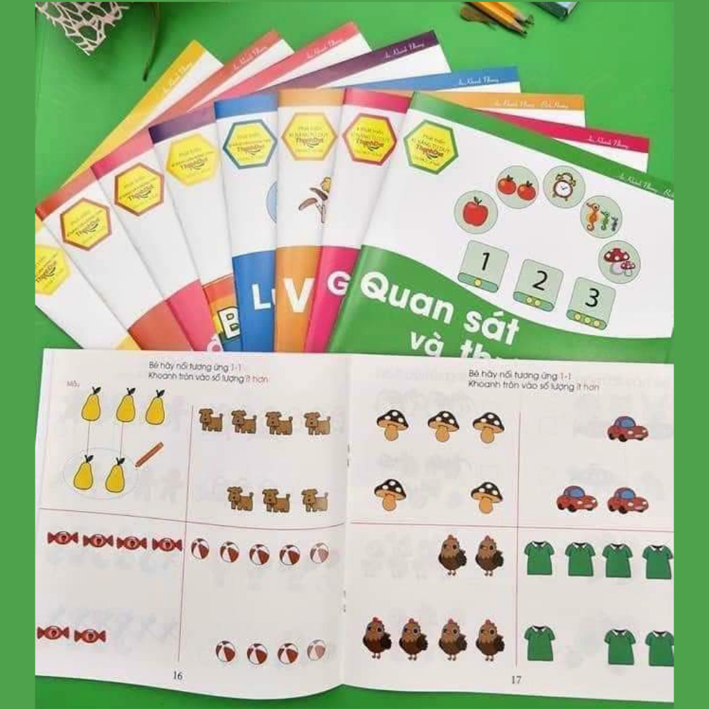 Combo 9 cuốn Dạy con thực hành