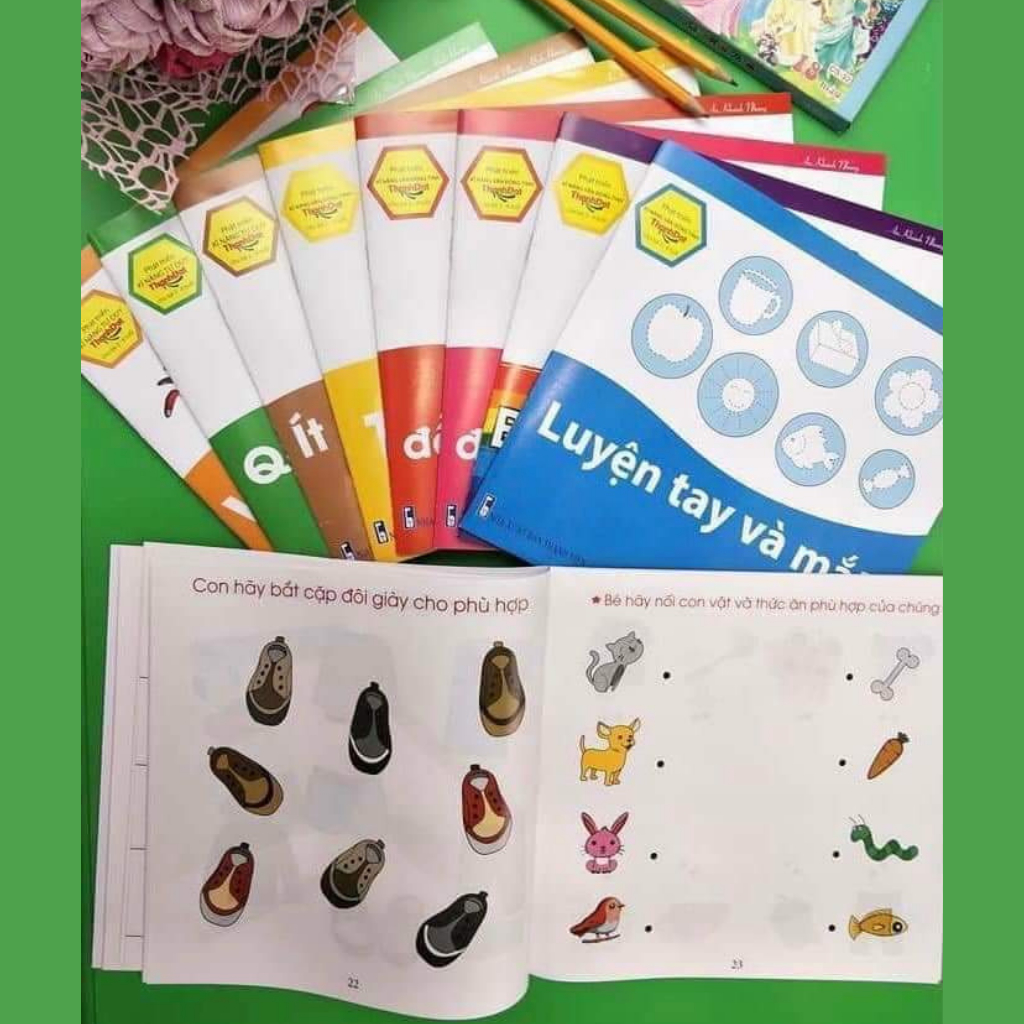 Combo 9 cuốn Dạy con thực hành