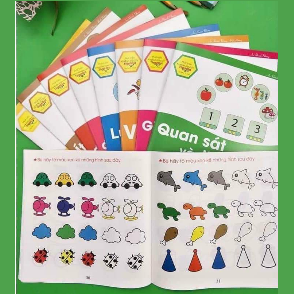 Combo 9 cuốn Dạy con thực hành