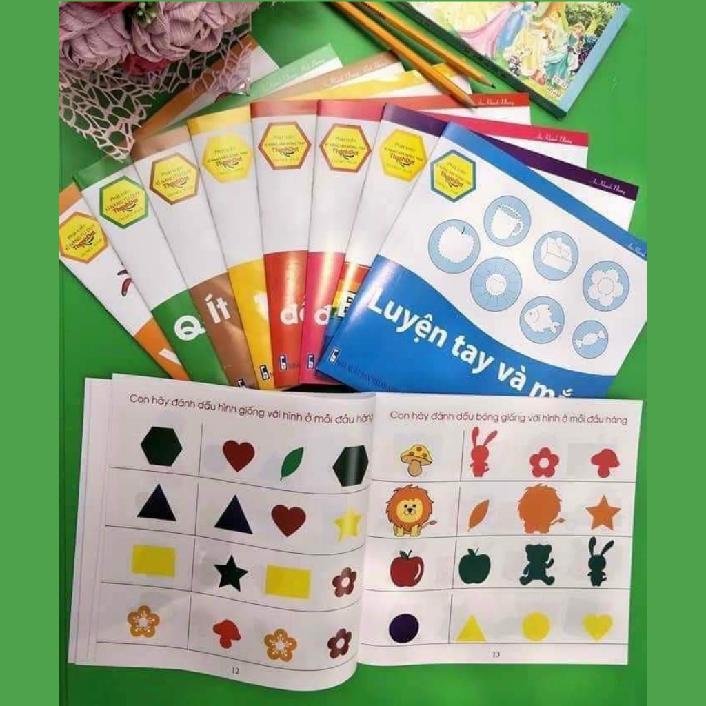 Combo 9 cuốn Dạy con thực hành