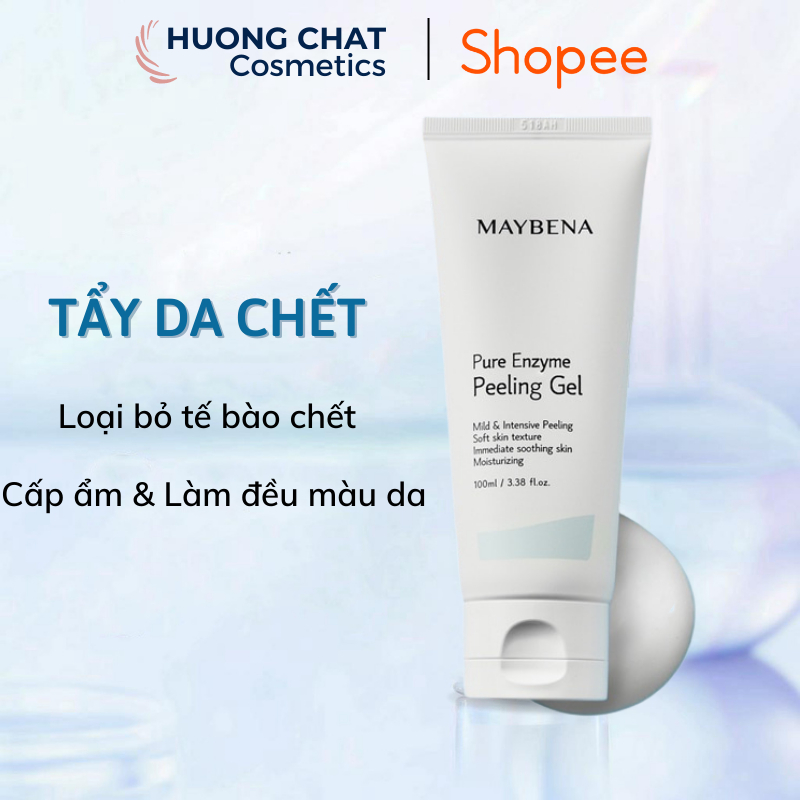 Tẩy Da Chết Enzyme Maybena 100 ml Thành Phần Tự Nhiên Giúp Làm Sạch Bã Nhờn Giúp Da Sạch Bóng