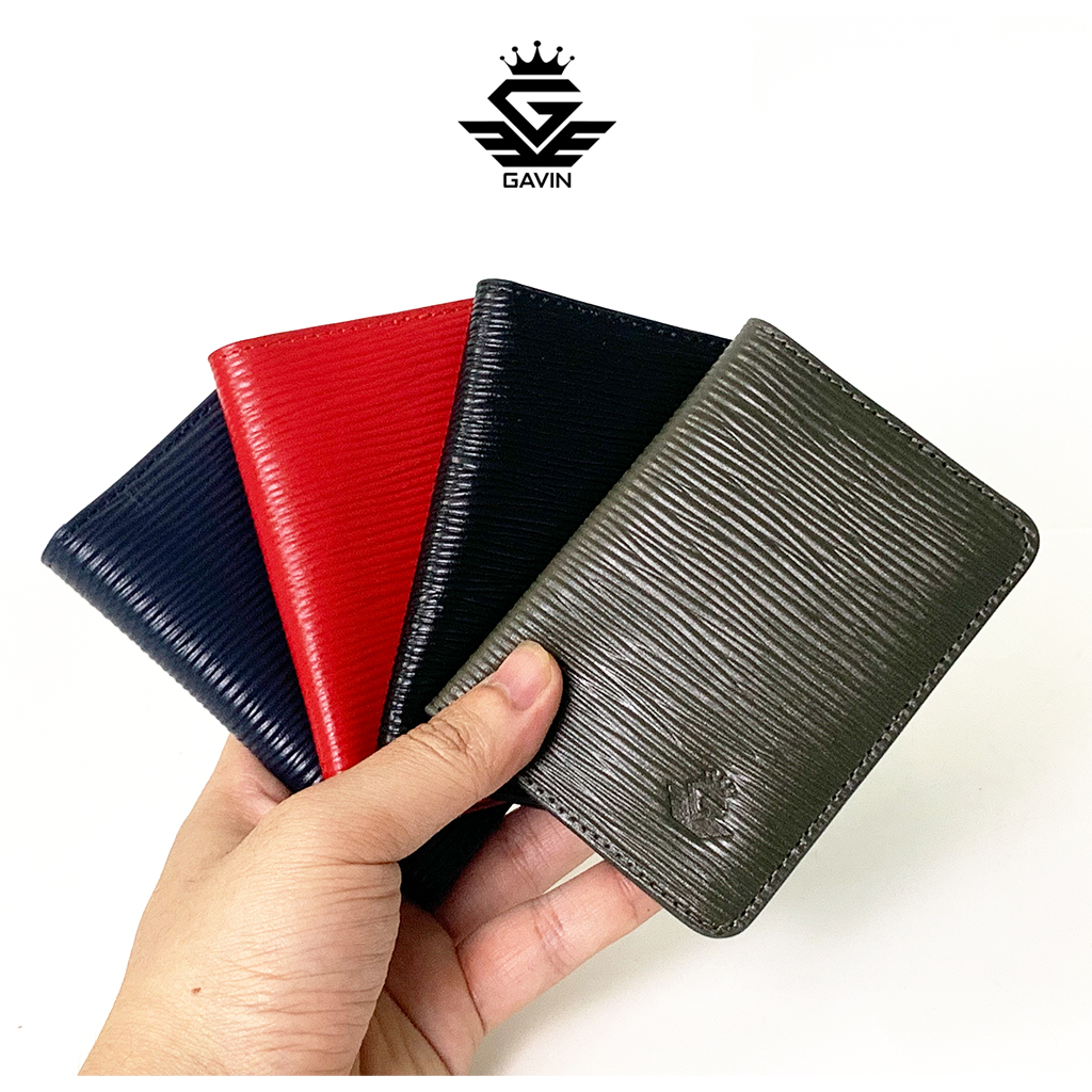 Ví EPI Unisex Nam Nữ Đựng Thẻ Chính Hãng GAVIN, Bóp Mini Dáng Đứng Nhỏ Gọn Phong Cách Châu Âu