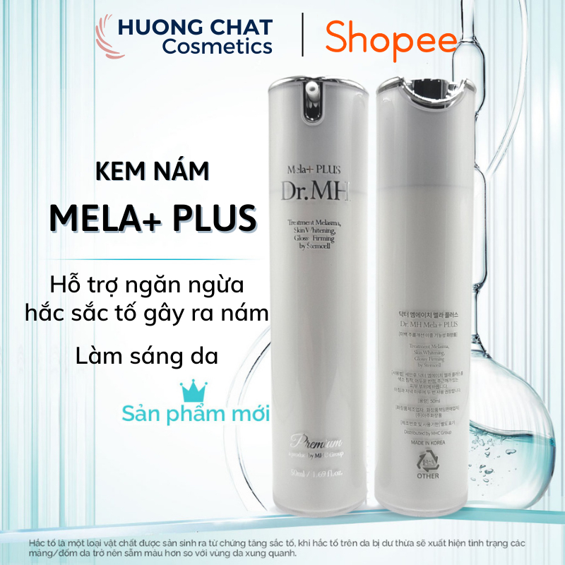 Kem Nám Mela+ Plus Hàn Quốc Bản Cao Cấp - Ngừa Nám Mờ Thâm, Kích Trắng Nội Sinh, Tái Tạo Làn Da Mới