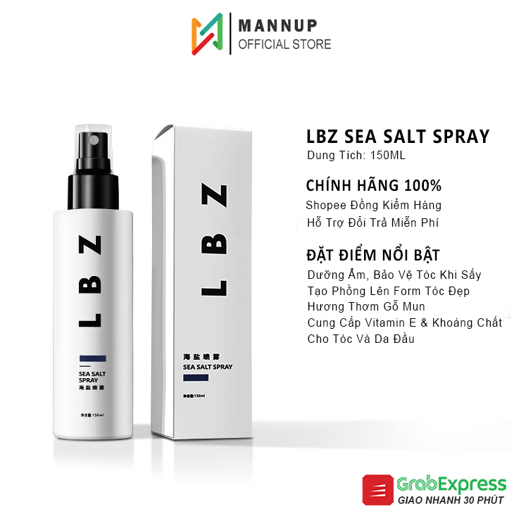 Xịt Tạo Phồng LBZ Sea Salt Spray 150ml - Chính Hãng 100%