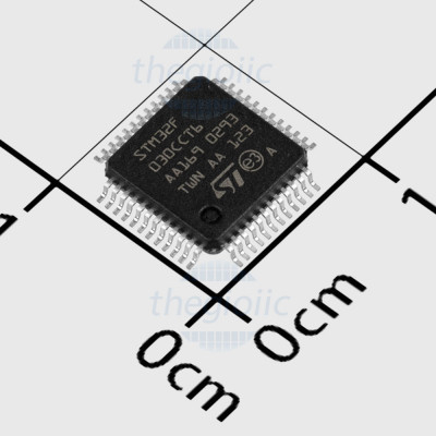 STM32F030CCT6, 32bit ARM Cortex M0 Microcontroller, 48MHz, 256kB Flash, 48-LQFP//55