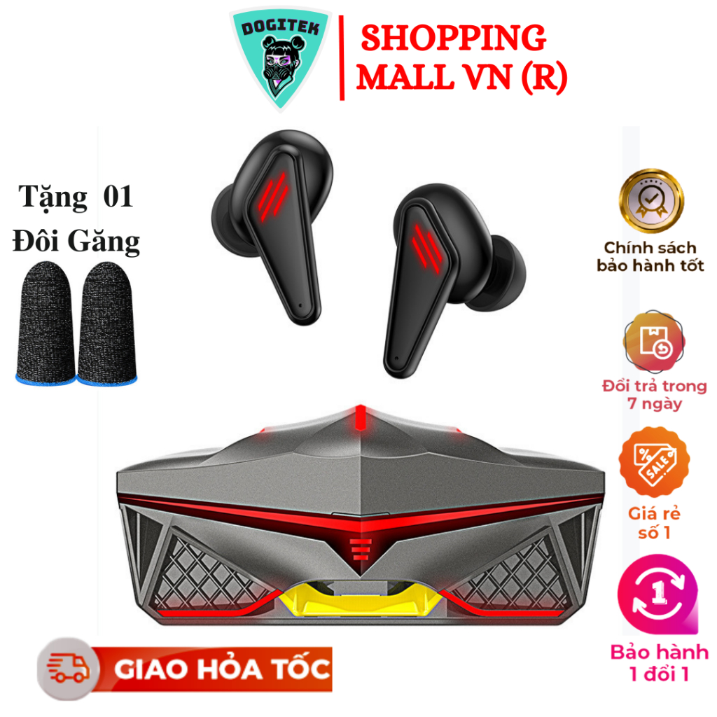 Tai nghe không dây bluetooth Gaming K98 thiết kế thể thao và gaming cao cấp, PUBG , LQMB (Bản quốc tế, tặng găng gaming)