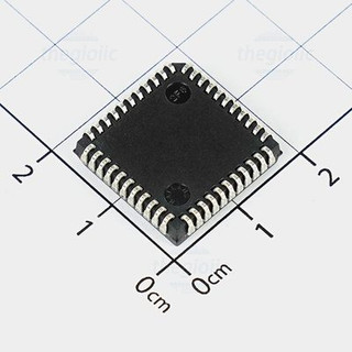 AT89S52-24JU, 8-Bit 8051 Microcontroller, 24MHz, 8KB FLASH, 44-PLCC