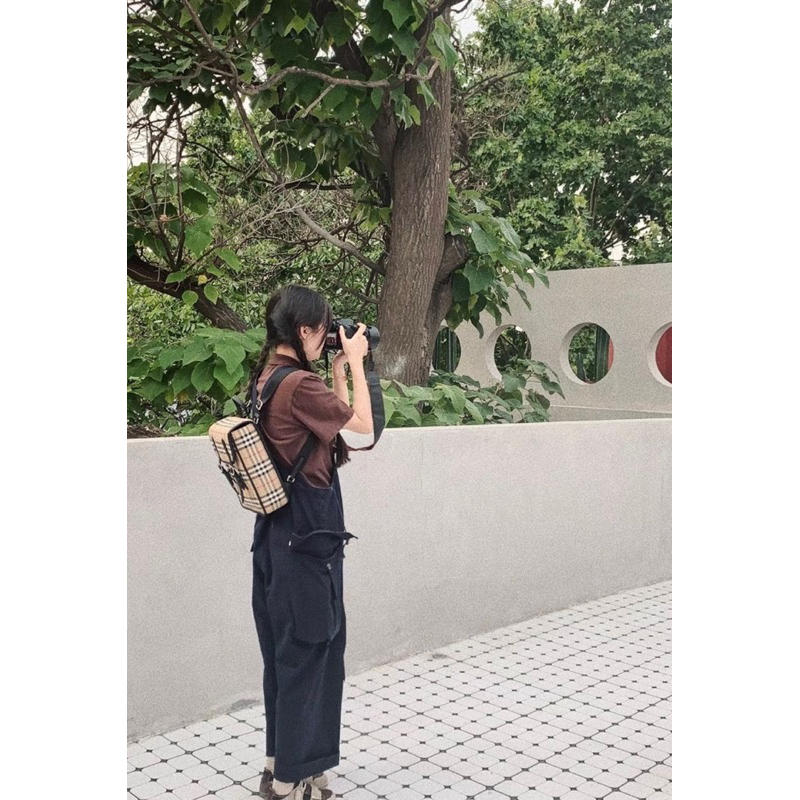 Balo Bur be rì về size 30cm form đứng dây đeo bản to êm vai W488-30