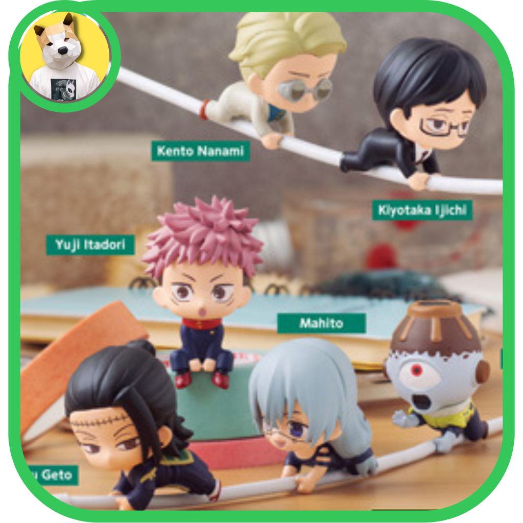 Mô hình Jujutsu Kaisen JJK trứng Gacha Onemutan chính hãng Sleepy Chibi Chú Thuật Hồi Chiến Stastos Beocaz Chính Hãng