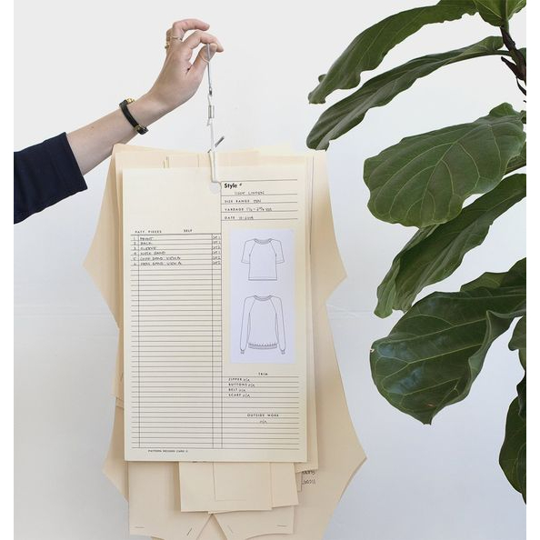 PLR05 - Rập giấy may áo polo, phom slim trẻ trung, phong cách Hàn Quốc