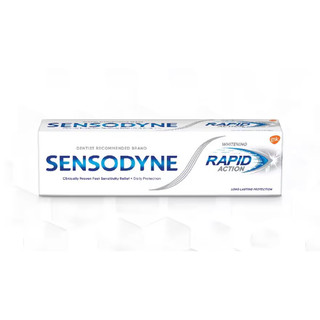 Kem đánh răng sensodyne repaid action whitening 100g