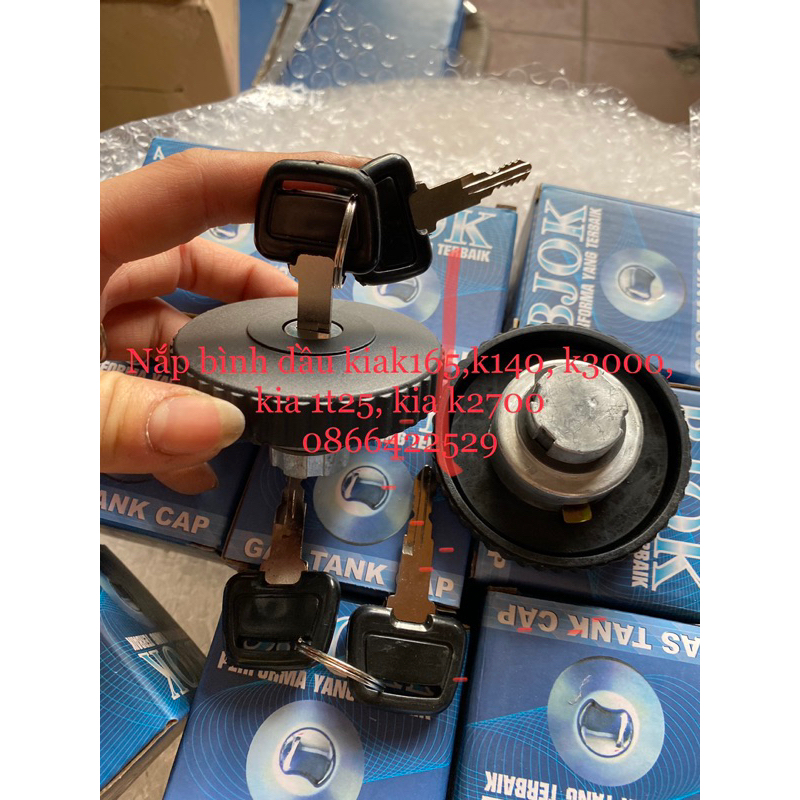 Nắp dầu, nắp bình dầu kia k2700, k165,k140,k3000,kia1t4;kia1t25