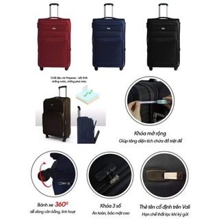Vali vải cao cấp Hùng Phát, siêu bền siêu đẹp