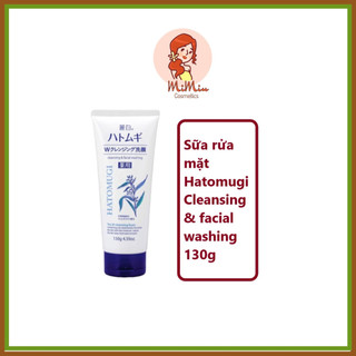 Sữa rửa mặt Hatomugi Cleansing & facial washing 130g