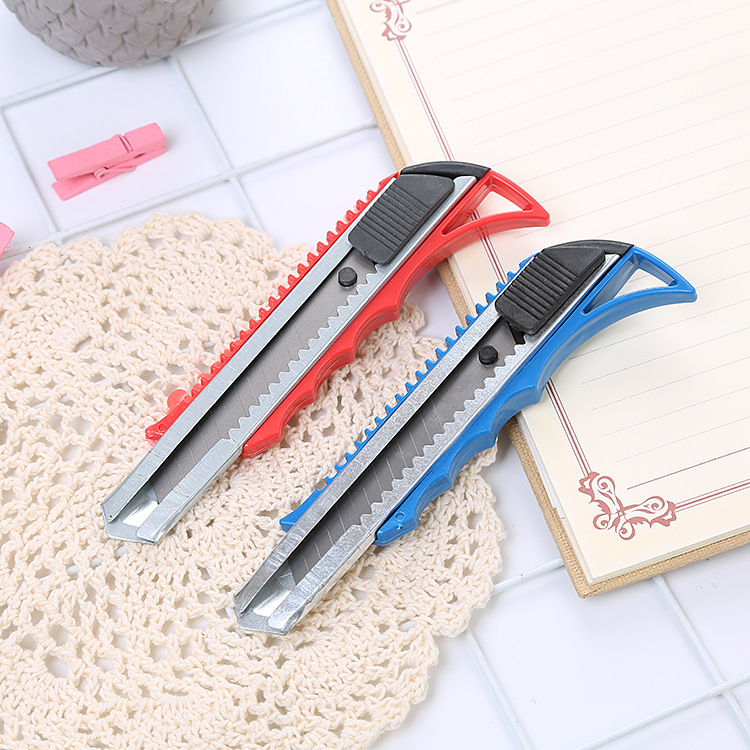 Dao Rọc Giấy, Cắt Giấy, dao rọc bìa, rọc dây cáp điện Tiện Dụng Size Lớn, sản phẩm quen thuộc củaăn học sinh RIEM