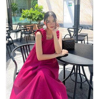 Đầm bầu váy bầu dáng dài thời trang thiết kế công sở xinh xắn