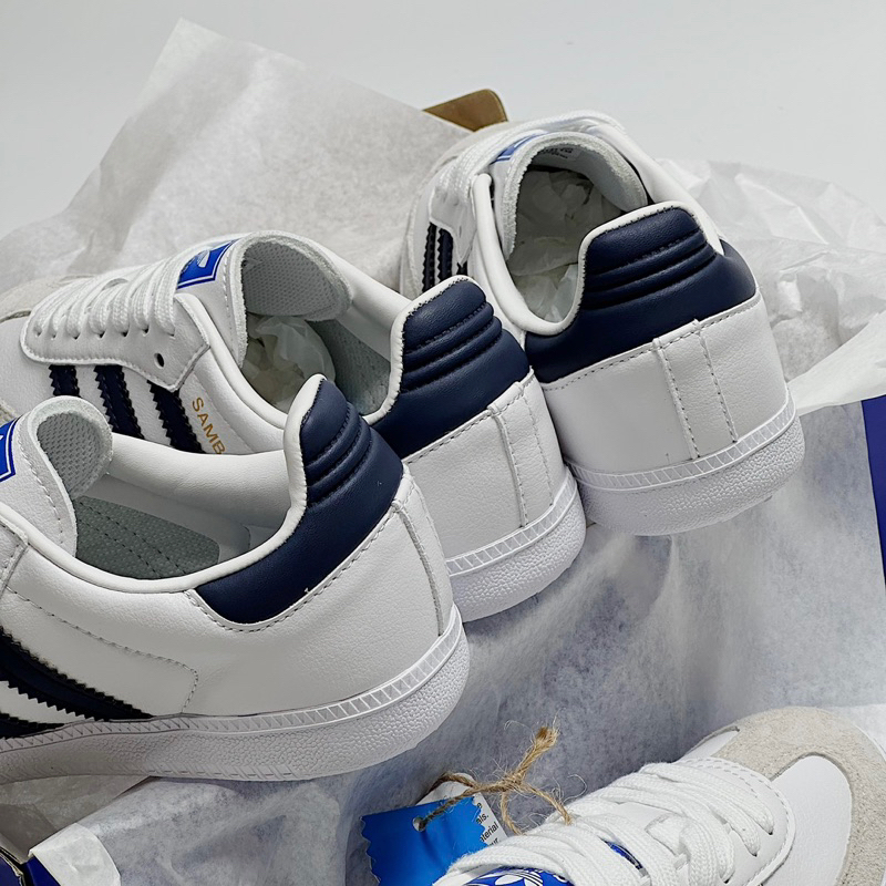 JDK STORE_Giày Sneaker Samba OG White Navy