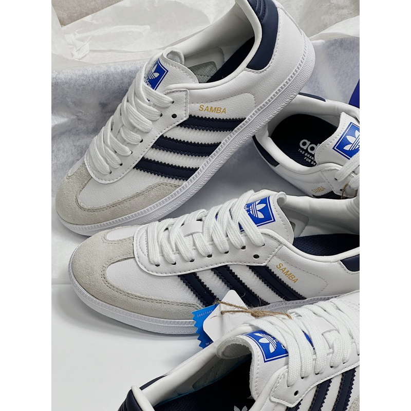 JDK STORE_Giày Sneaker Samba OG White Navy